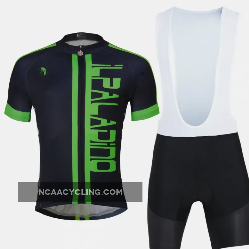 Ilpaladino Green-word/White-word Cycling Short-sleeve Suit /Jersey Exercise Bicycling Pro Cycle Clothing Racing Apparel Outdoor Sports Leisure Biking Shirts Team Kit NO.761