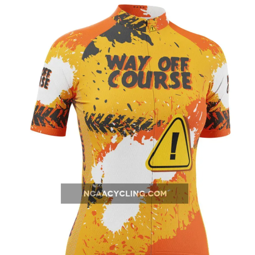 Women's Way Off Course Short Sleeve Cycling Jersey Outlet