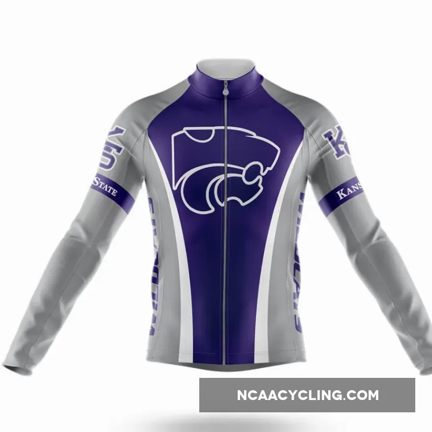 Kansas State University Long Sleeve Cycling Jersey Only | iowa state cyclones cycling jersey