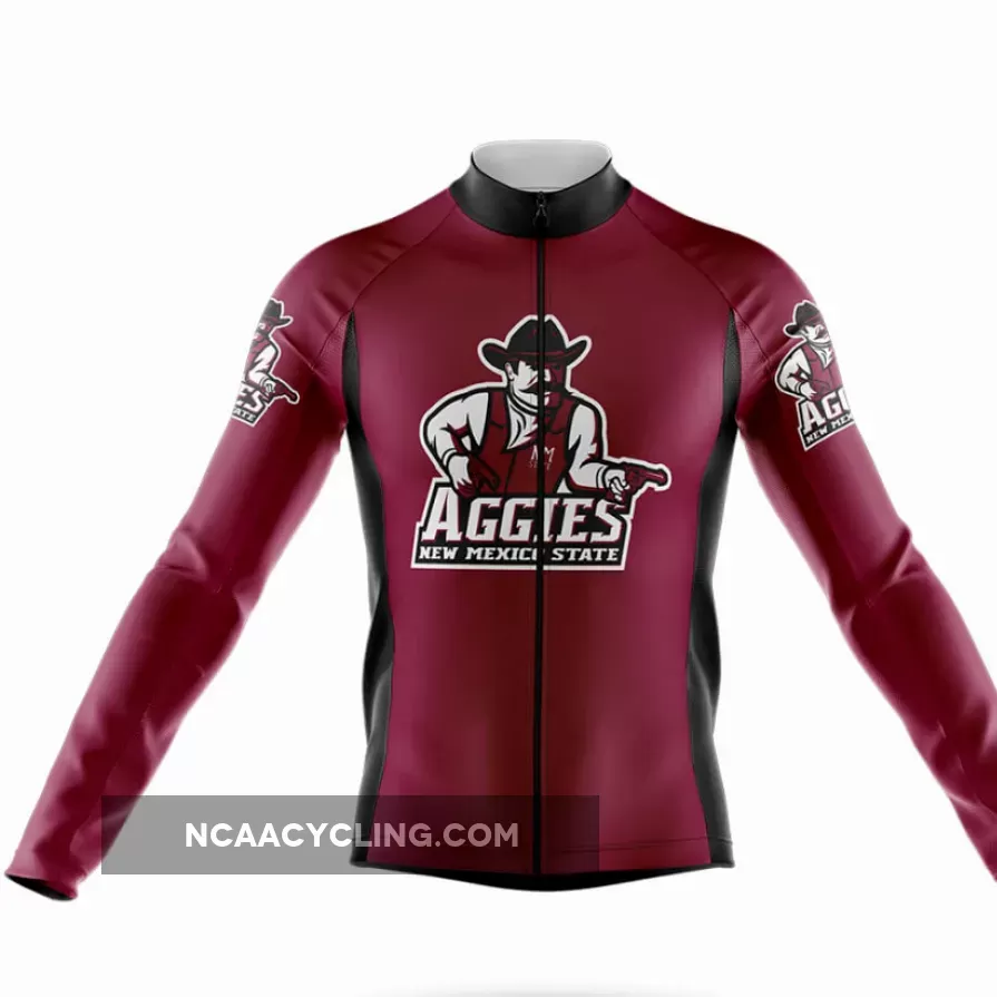 New Mexico State Aggies Long Sleeve Cycling Jersey Only