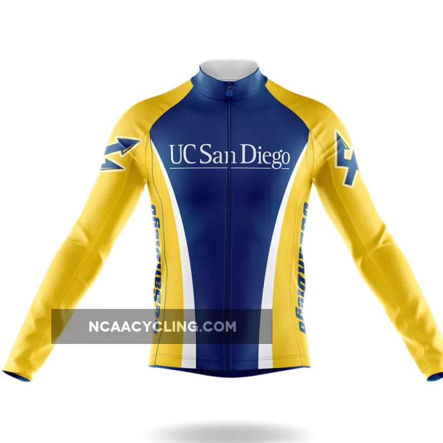 University of California San Diego Long Sleeve Cycling Jersey Only