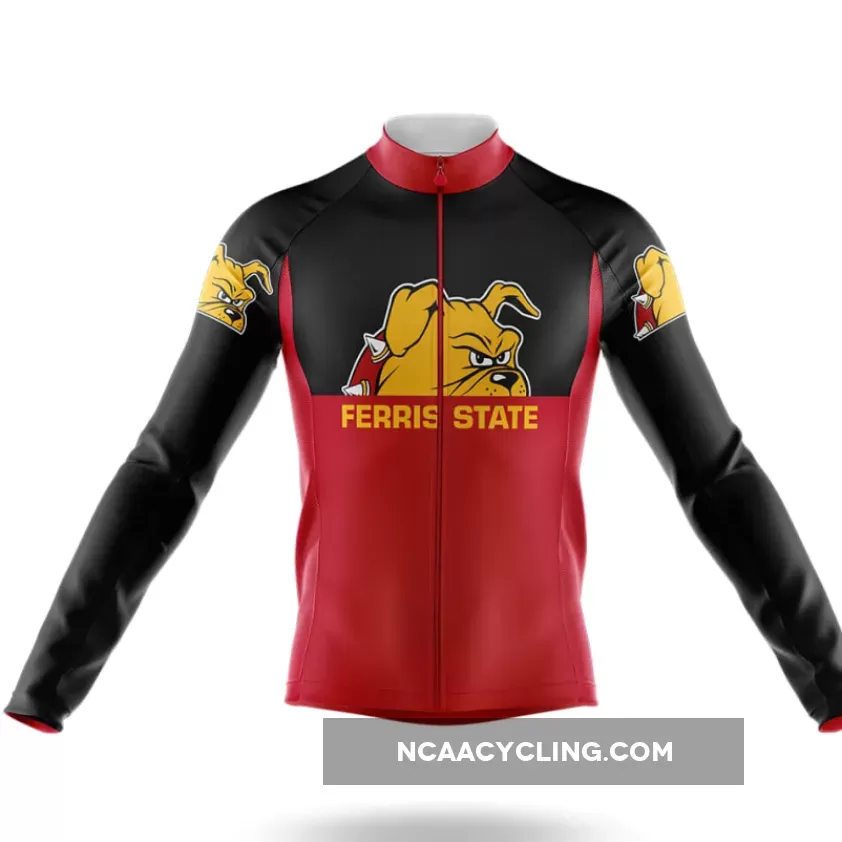FSU Bulldogs Long Sleeve Cycling Jersey Only New Releases