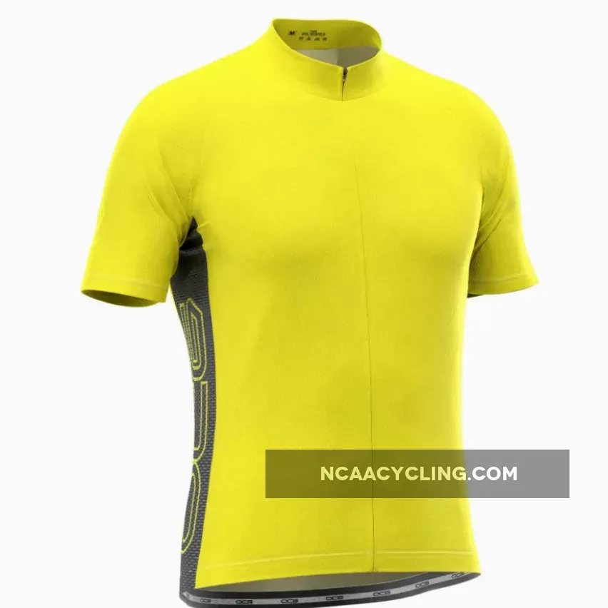 Men's OCG High Viz Neon Short Sleeve Cycling Jersey, Neon Cycling