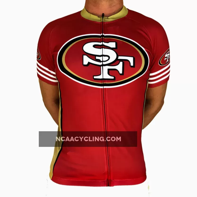 NFL San Francisco 49ers Niners Short Sleeve Cycling Jersey Only
