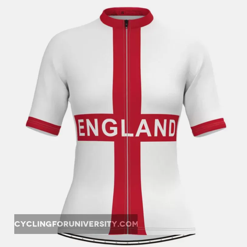 England Flag Women's Cycling Jersey V1 Brand New
