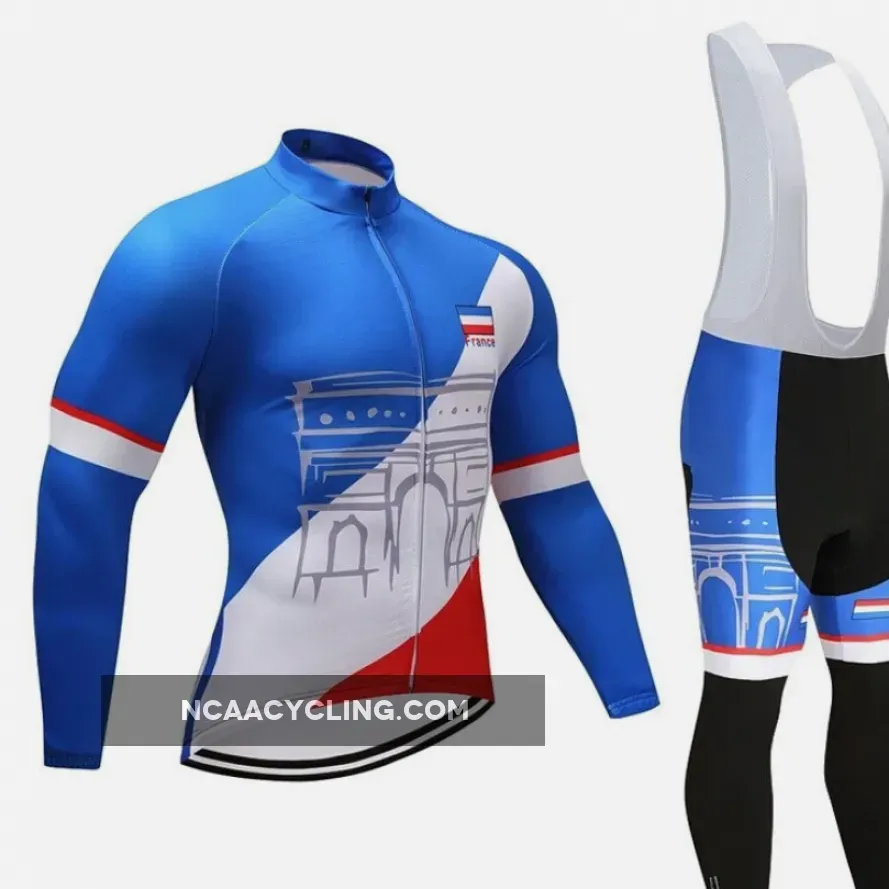 Winter Cycling Set Team France Thermal Fleece To Buy