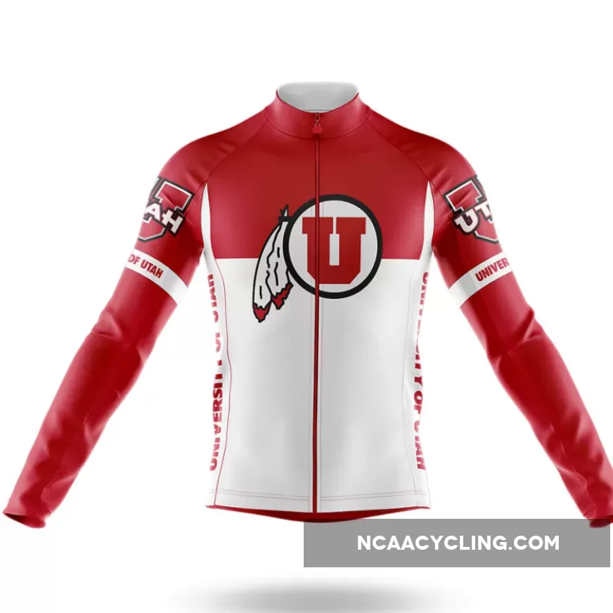 University of Utah V2 Long Sleeve Cycling Jersey Only