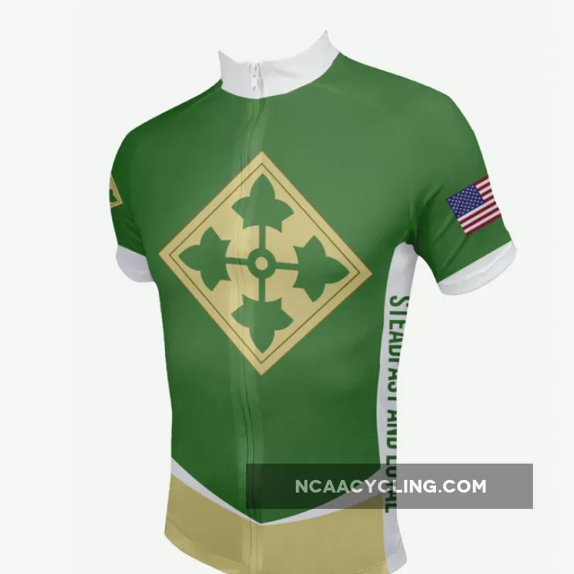 US Army Unit 4th Infantry Division Cycling Jerseys