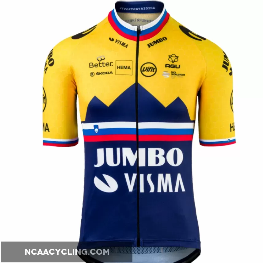 2021 Jumbo Visma Slovenia Champ Jersey, For Sale JUM21J2S