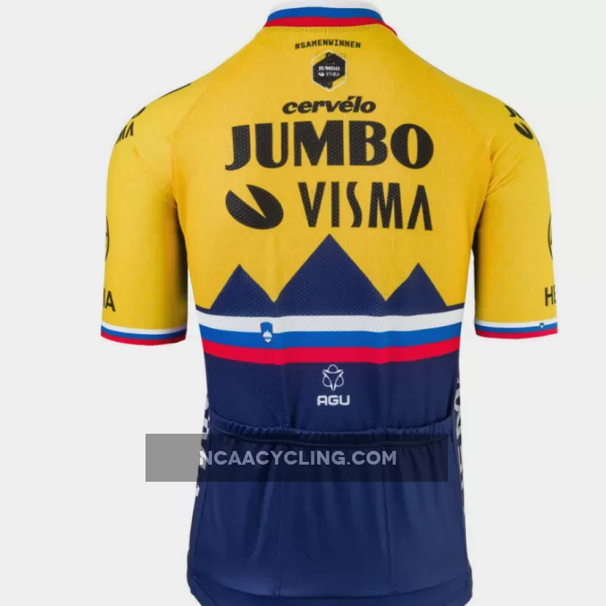 2021 Jumbo Visma Slovenia Champ Jersey, For Sale JUM21J2S