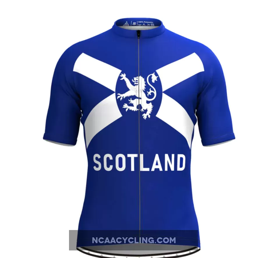 Men's Scotland Flag Cycling Jersey Brand New