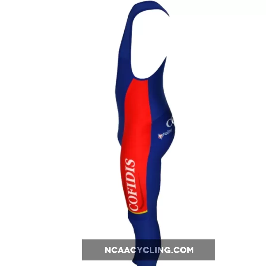 Cofidis 2006 Radsport-Profi-Team Winter Fleece Bib Tights