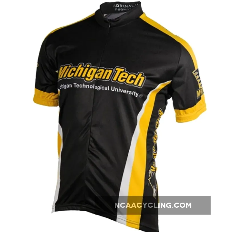 MTU Michigan Technological University Tech Cycling Jersey