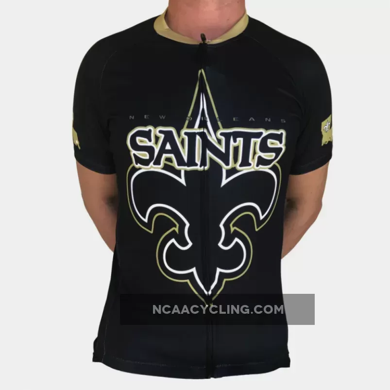 NFL New Orleans Saints Short Sleeve Cycling Jerseys Restock