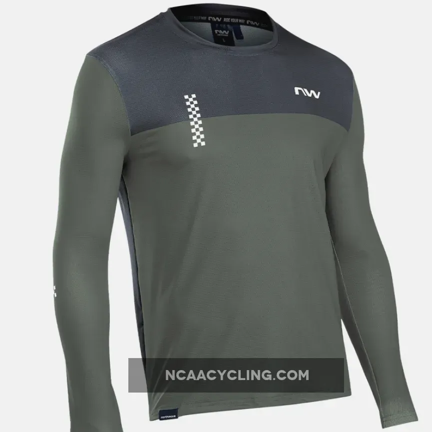 Northwave XTrail 2 Long Sleeves Jersey - Green Brand New