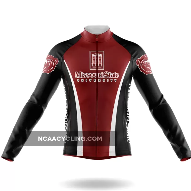 Missouri State University Long Sleeve Cycling Jersey Only