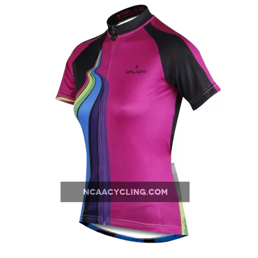 ILPALADINO Purple Women's Cycling Jersey High-quality Bike Shirt Cycling Girl Clothes Apparel Outdoor Sports Gear Leisure Biking T-shirt NO.749