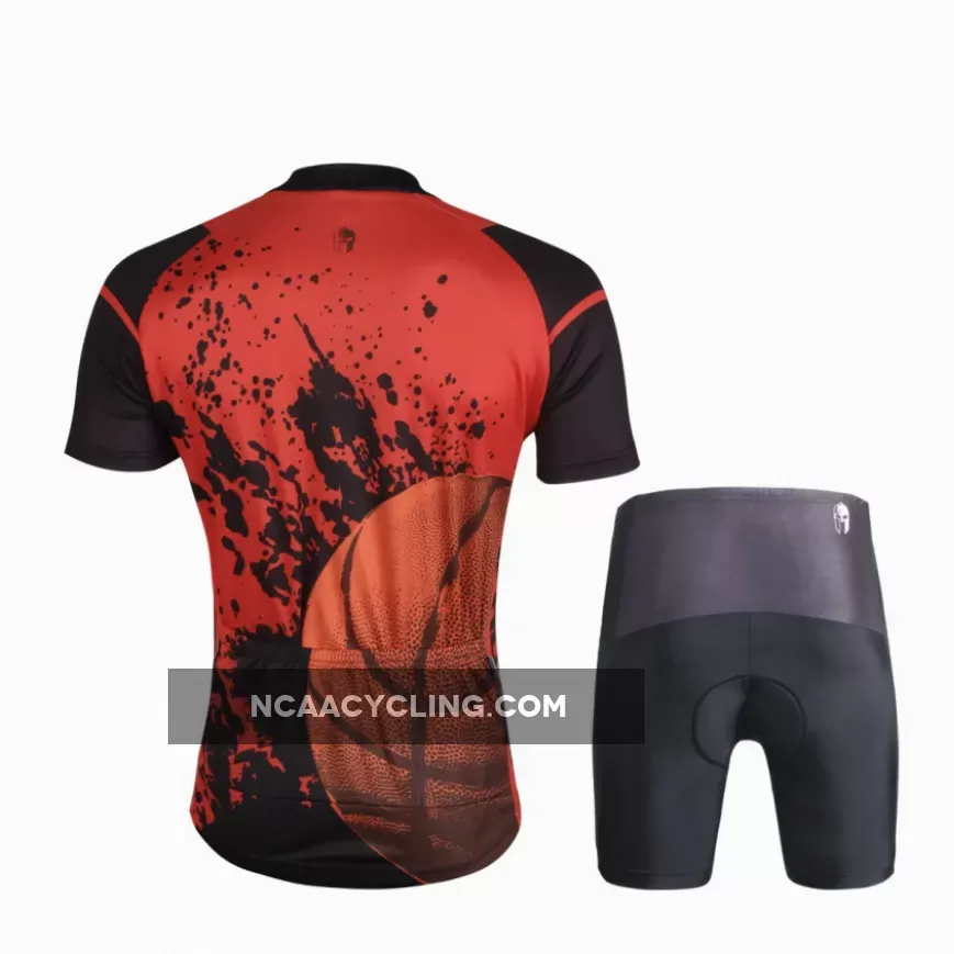 Ilpaladino Baketball Fan Sport Breathable Black&Red Jersey Men's Short-Sleeve Shirts Summer Quick Dry Wear Apparel Outdoor Sports Gear Leisure Biking T-shirt NO.691