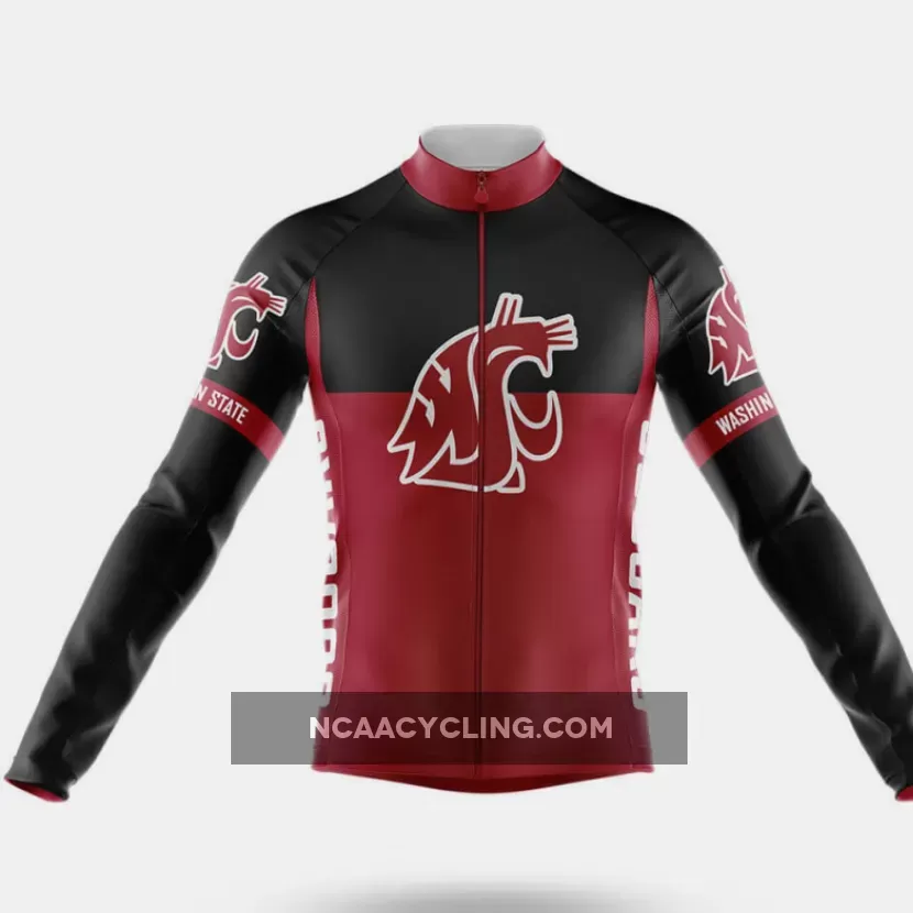 Washington State University V2 Long Sleeve Cycling Jersey Only