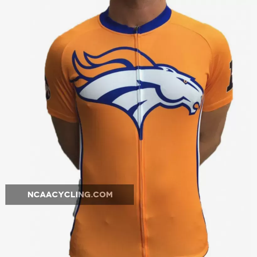 NFL Denver Broncos Short Sleeve Cycling Jersey Z-1905769