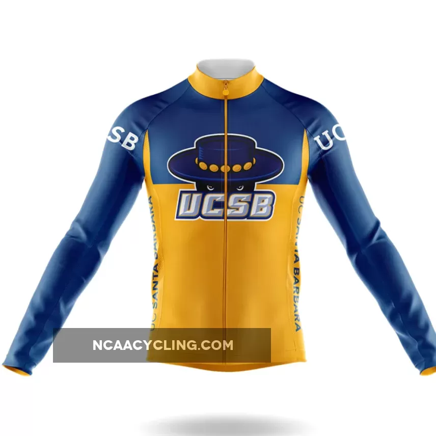 University of California Santa Barbara V2 Long Sleeve Cycling Jersey Only