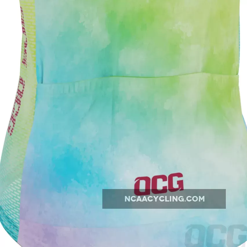 Women's Rainbows and Unicorns Short Sleeve Cycling Jersey / Womens Rainbows