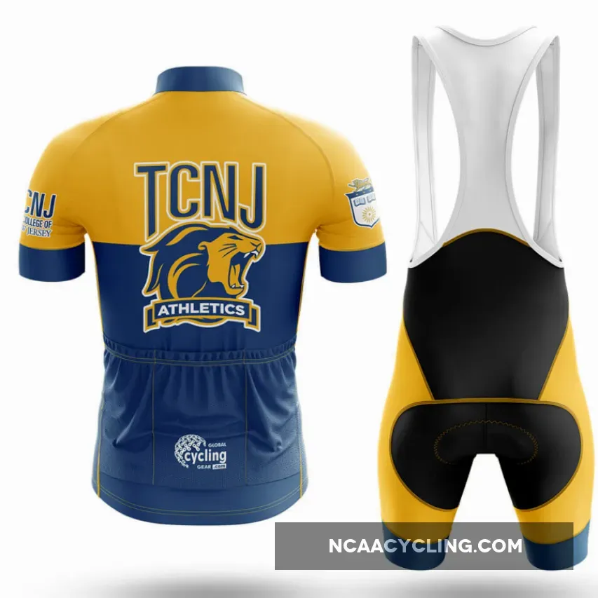 The College of New Jersey V2 - Men's Cycling / Bibs Only