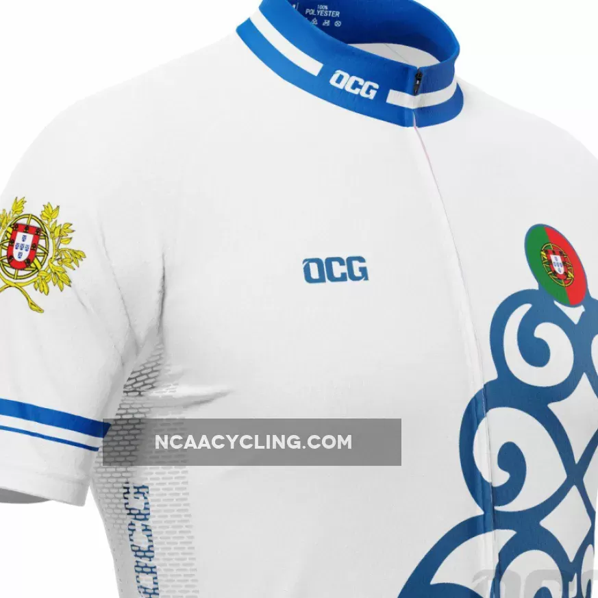 Men's Lusitanian Portugal Short Sleeve Cycling Jersey