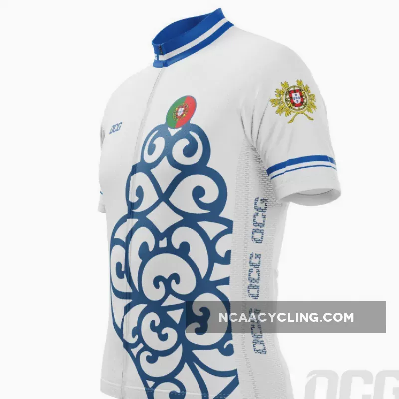Men's Lusitanian Portugal Short Sleeve Cycling Jersey