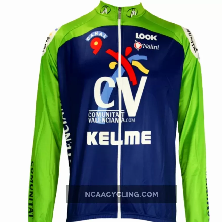 Kelme-Look 2004 Radsport - Long Sleeve Jersey - Nalini Radsport-Profi-Team