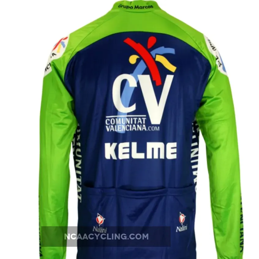 Kelme-Look 2004 Radsport - Long Sleeve Jersey - Nalini Radsport-Profi-Team