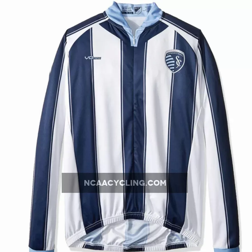 MLS Sporting Kansas City Long Sleeve Cycling Jerseys