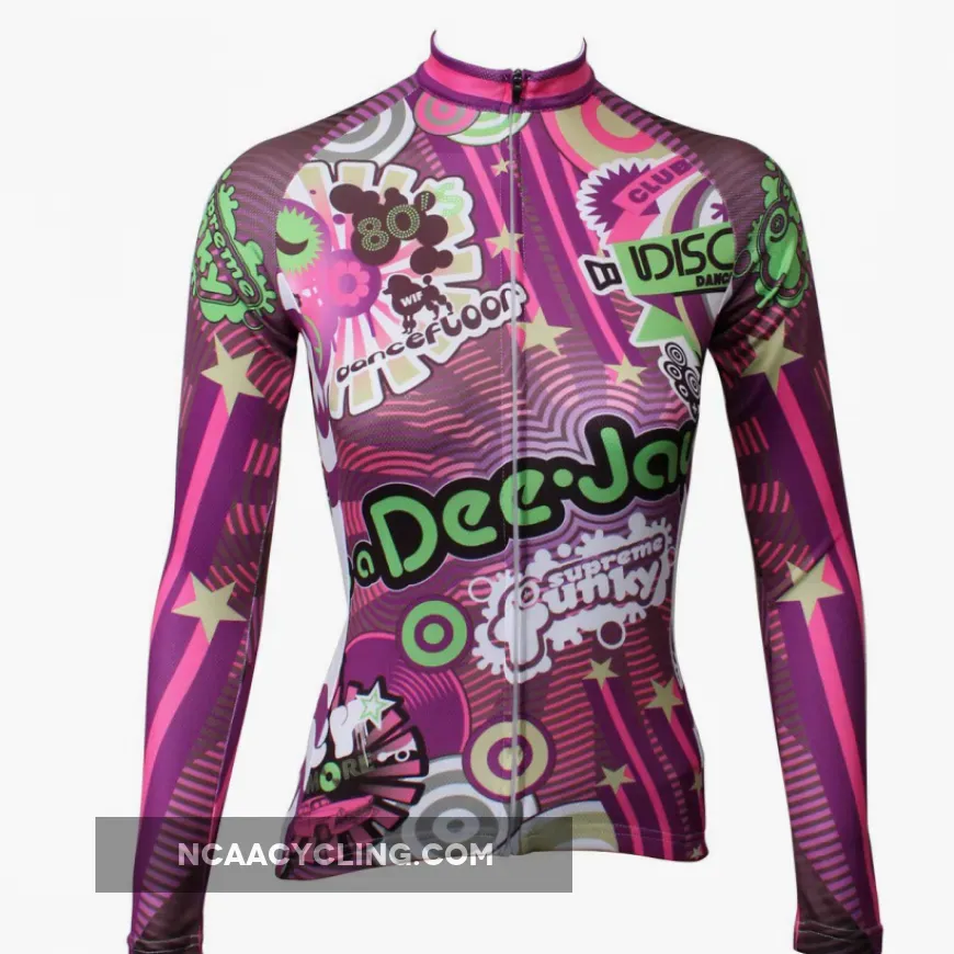 Decorative pattern Cycling Jerseys and Dance Floor Supreme Long-sleeve Cycling Jersey/Kit 328