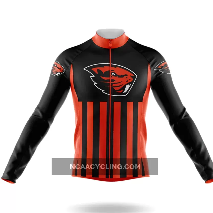 Oregon State University USA Long Sleeve Cycling Jersey Only