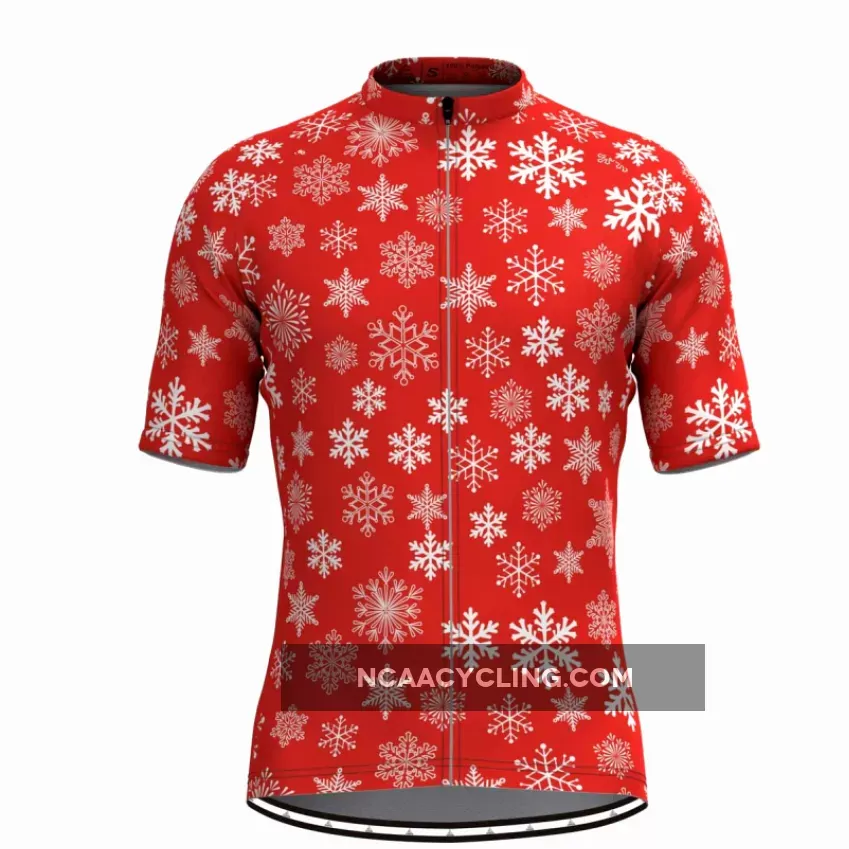 Snowflake Short Sleeve Cycling Jersey Online