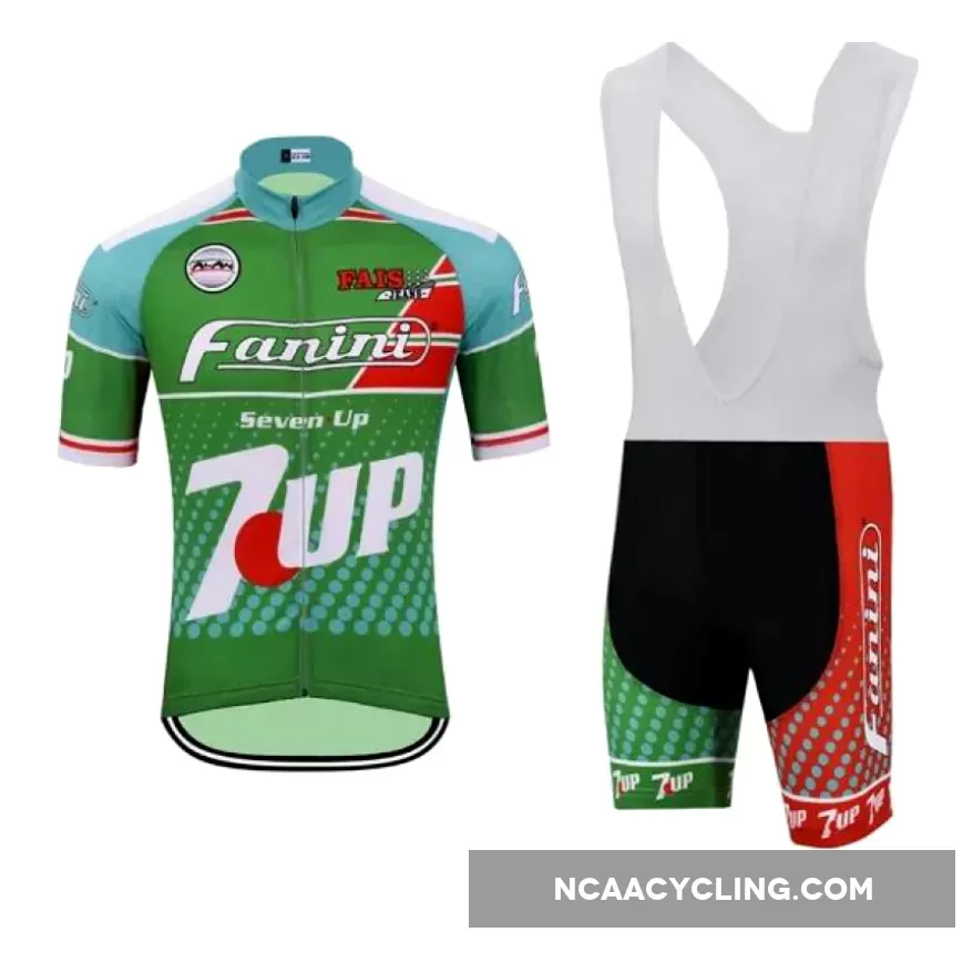 Retro Cycling Race Suit Fanini- 7up 1988 Online