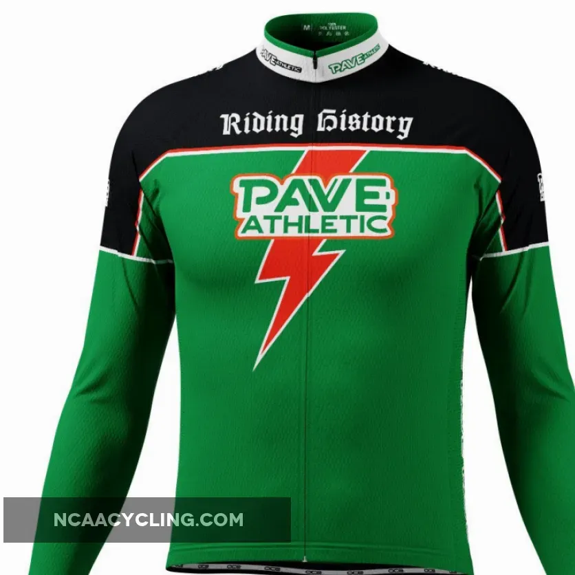 PAVE Athletic Energy Bolt Long Sleeve Cycling Jersey