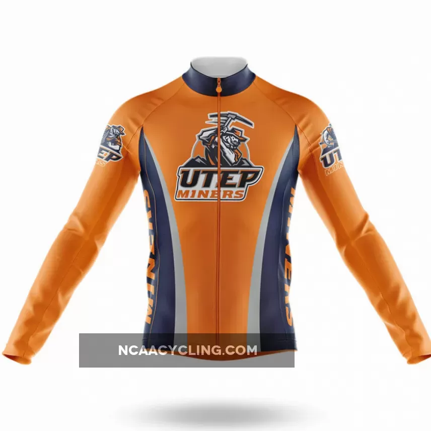 Online University Of Texas Long Sleeve Cycling Jersey Only