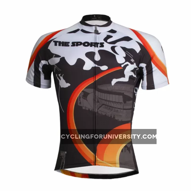 ILPALADINO THE SPORT Men's Cycling Jersey Cool MTB Shirt Comfortable Sportswear for Summer Apparel Outdoor Sports Gear Leisure Biking T-shirt NO.653