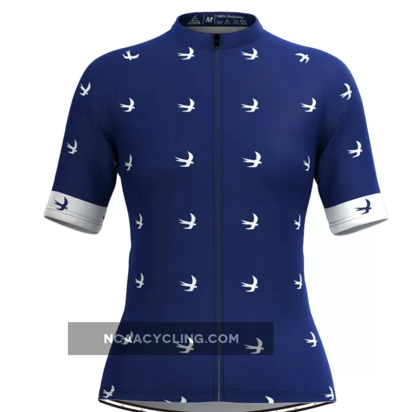 White Swallow Themed Women's Cycling Jersey Restock
