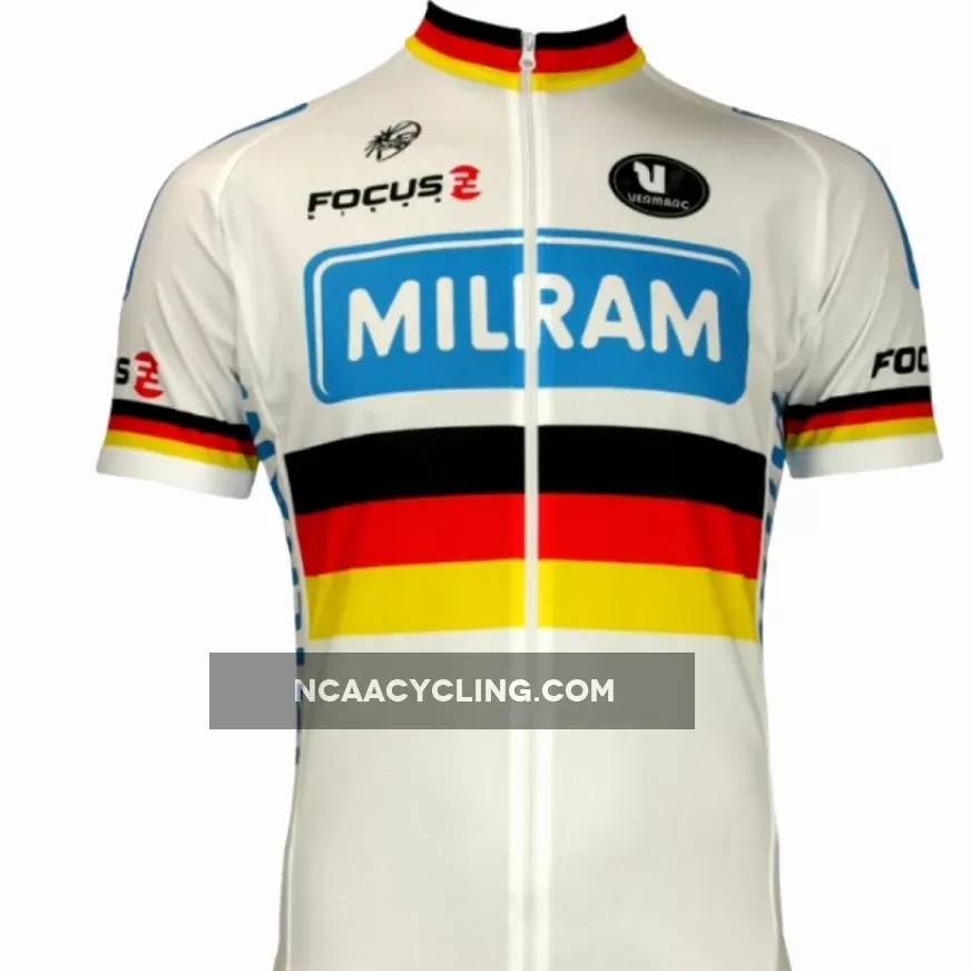 Milram german champ 2010 Vermarc professional cycling team - Cycling Jersey Short Sleeve