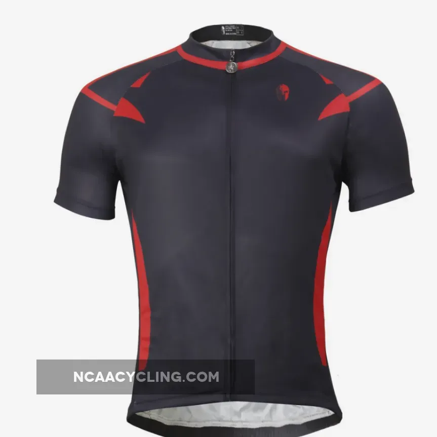 ILPALADINO Men's Cycling Biking Jersey for Summer Crazy Black Short Sleeve Bike Shirt Apparel Outdoor Sports Gear Leisure Biking T-shirt Black/White NO.767