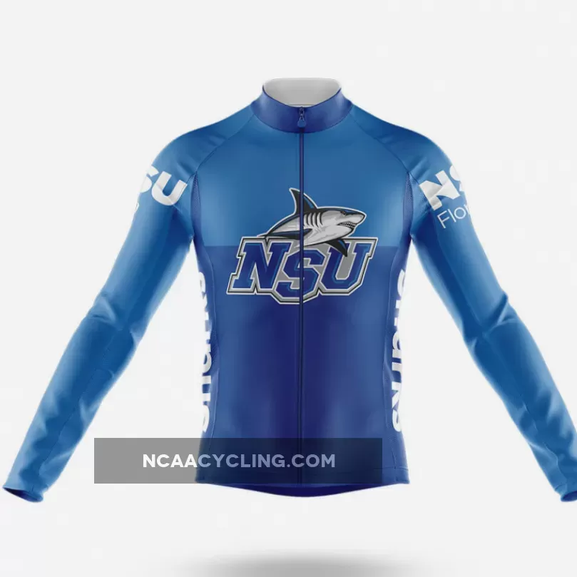 Nova Southeastern University V2 Long Sleeve Cycling Jersey Only