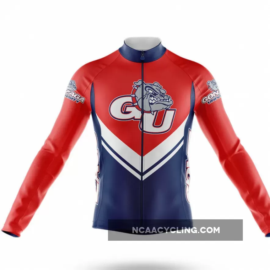 Gonzaga University V3 Long Sleeve Cycling Jersey Only