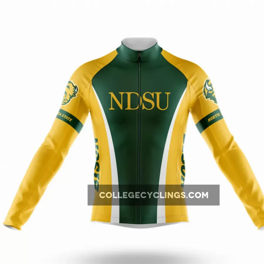 North Dakota State University Long Sleeve Cycling Jersey Only