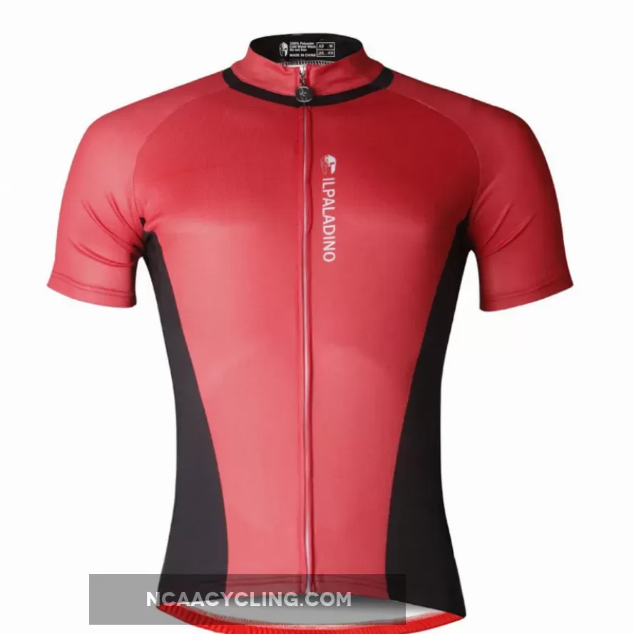 Simple Red&Black Men's Short-Sleeve Cycling Jersey Bicycling Summer T-shirt NO.703