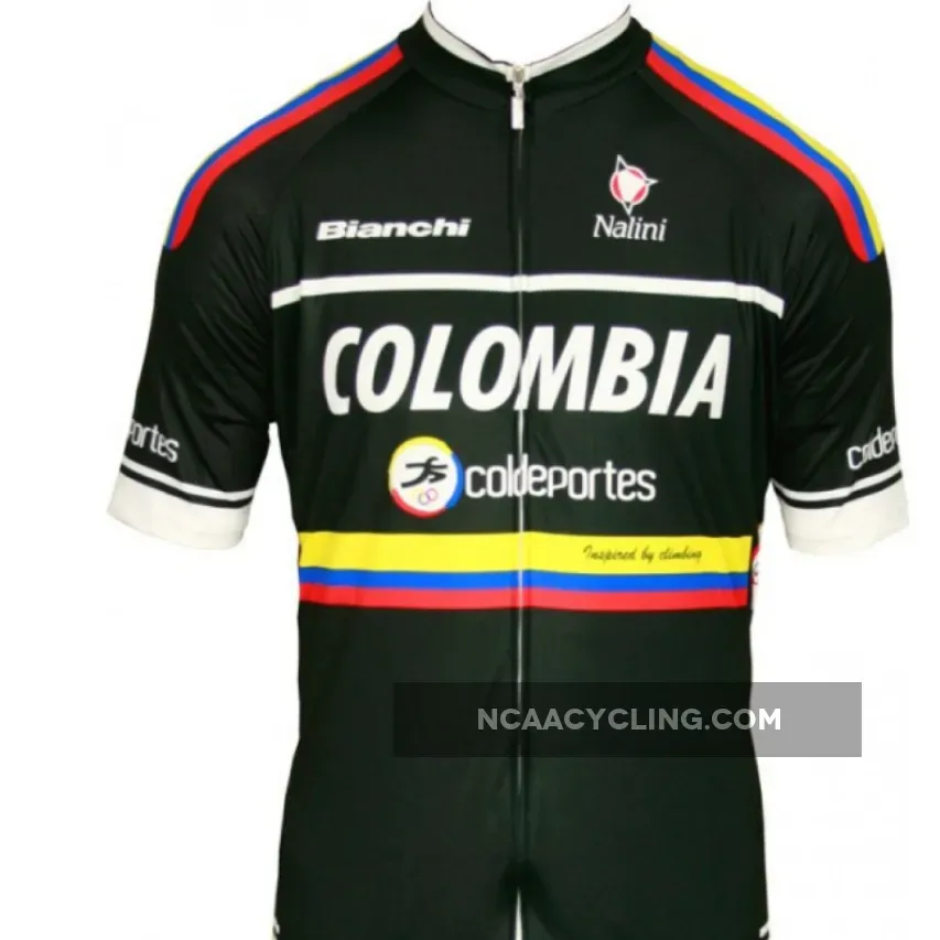 Colombia - Coldeportes 2012 - professional team Cycling Short Sleeve Jersey