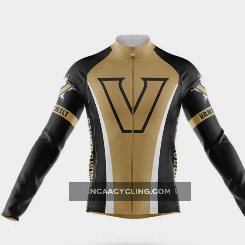 Vanderbilt University Long Sleeve Cycling Jersey Only | vanderbilt bike