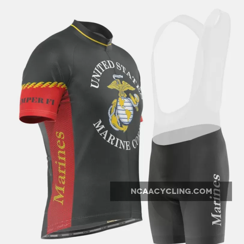 Men's Marine Corps USMC Short Sleeve Cycling Kit Outlet