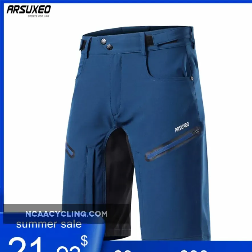 Men's Cycling Shorts Loose Fit MTB Mountain Bike Shorts Outdoor Sports Hiking Downhill Bicycle Short Pants 2006